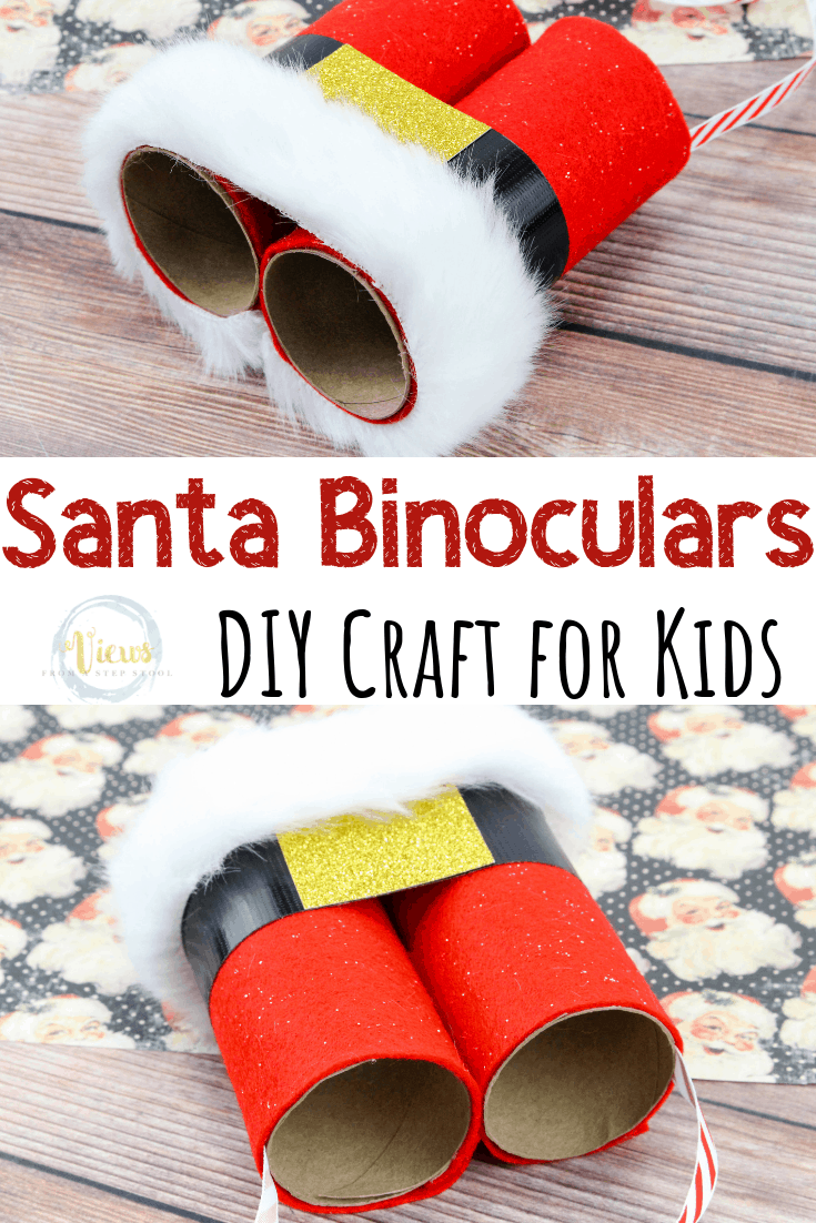DIY Santa Binoculars: A Kid’s Christmas Craft