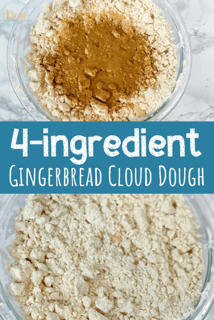 gingerbread cloud dough sensory pin 2