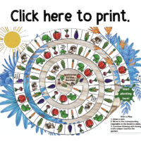 Garden Board Game Free Printable - Views From a Step Stool