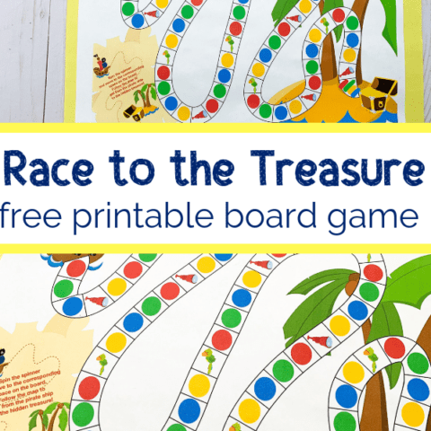 Free Printable Board Games for Kids - Views From a Step Stool