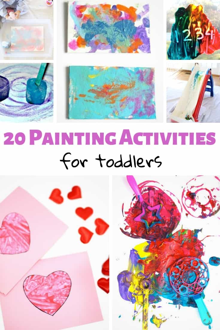 20 Painting Activities for Toddlers