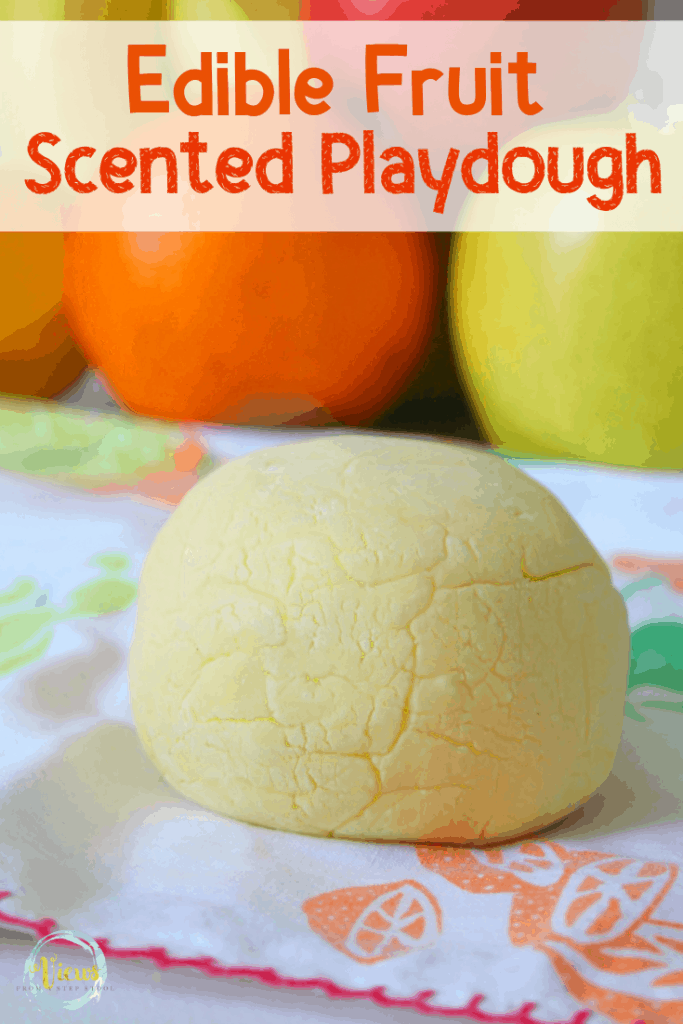 edible fruit scented playdough