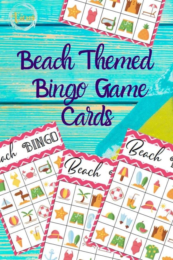 Printable Beach Bingo to Play at the Beach or at Home Views From a