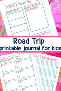 road trip journal printable