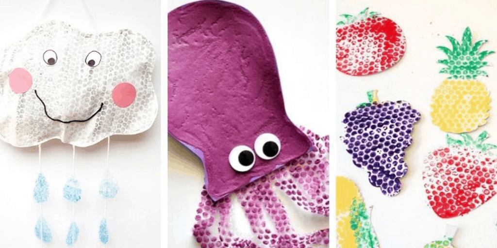 20 Bubble Wrap Crafts and Activities for Kids Views From a Step Stool