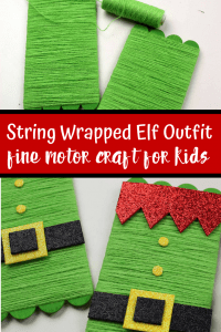 Popsicle Stick Wrapped Elf Ornament Craft for Kids - Views From a Step ...