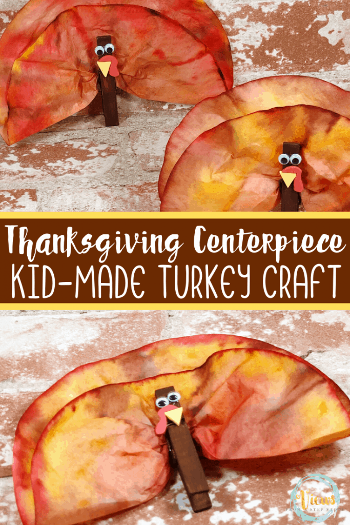 thanksgiving centerpiece turkey craft