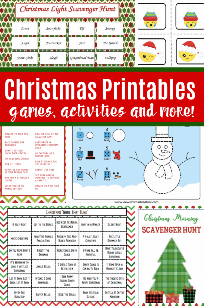 Christmas Printable Activities