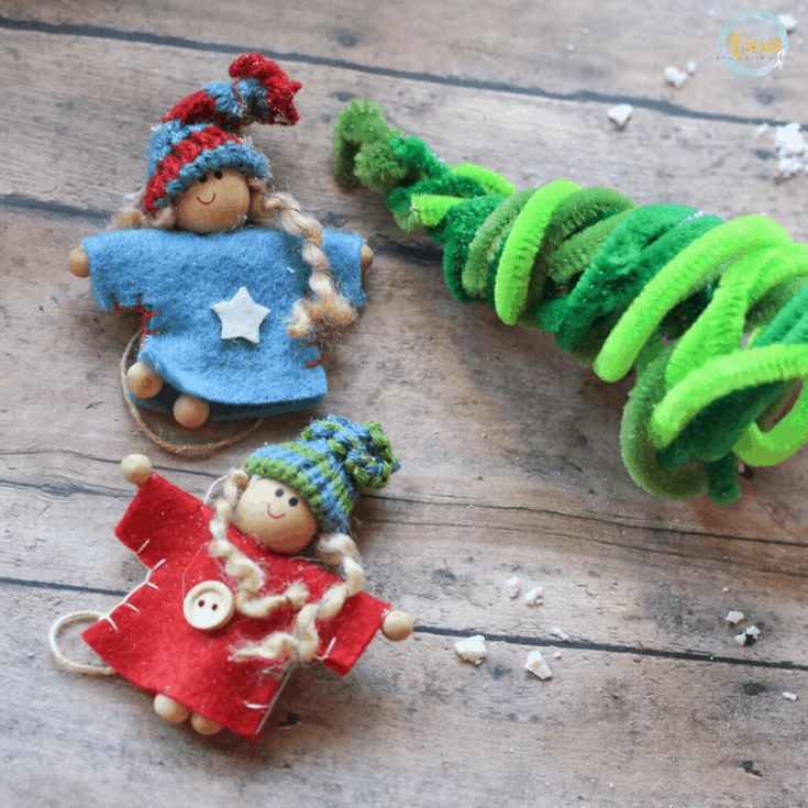 Edible Fake Snow Winter Sensory Bin Views From a Step Stool