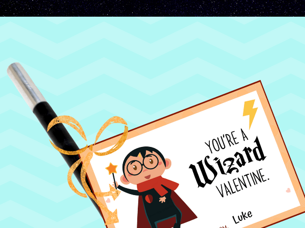 Harry Potter Valentine’s Day Cards for Kids