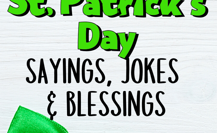 St. Patrick’s Day Sayings for Kids