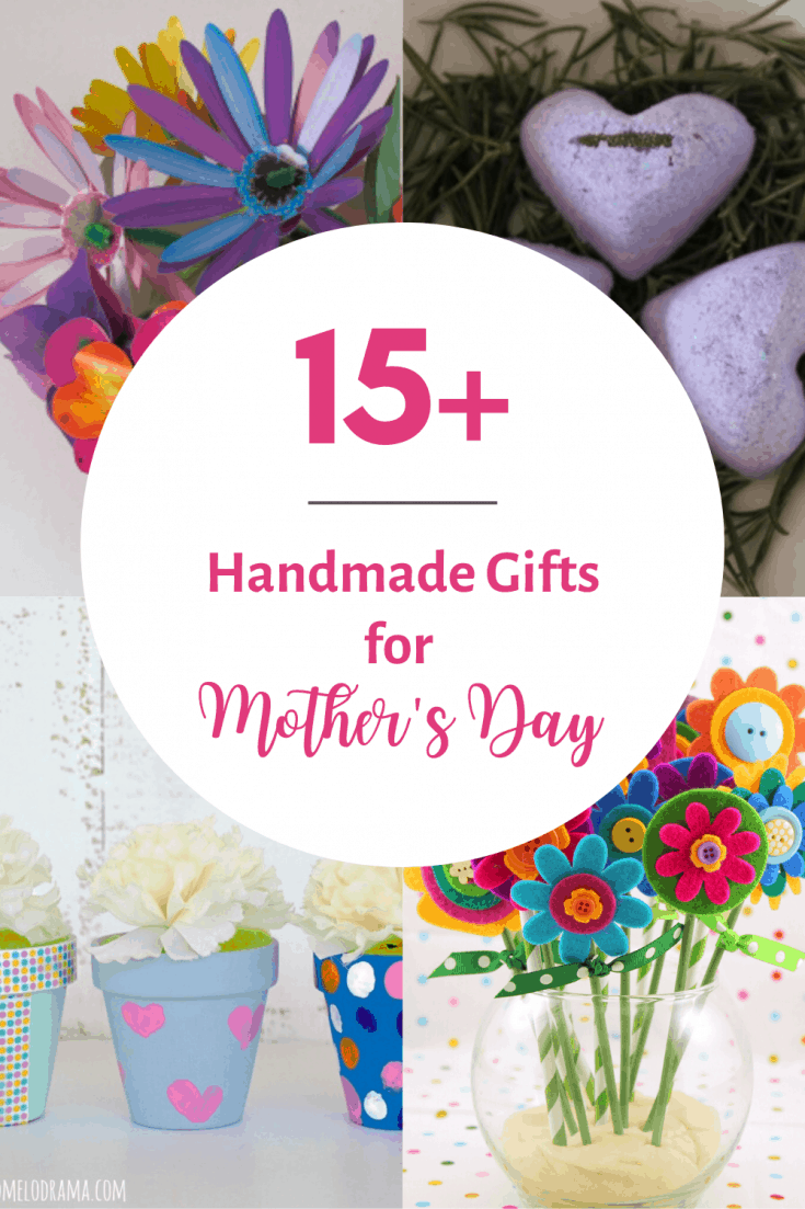 15+ Homemade Mothers Day Gifts with a Flower Theme - Views From a Step Stool