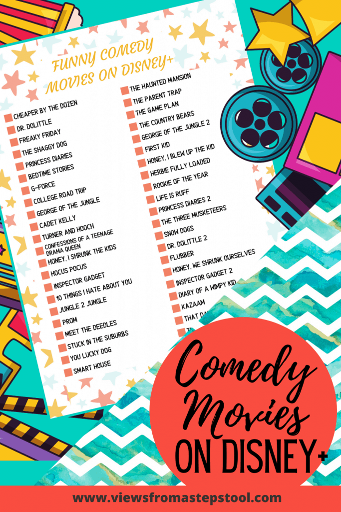 Comedy Movies On Disney Plus Free Printable Views From A Step Stool