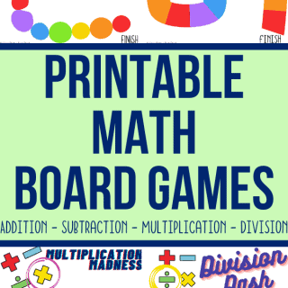Free Printable Board Games for Kids - Views From a Step Stool