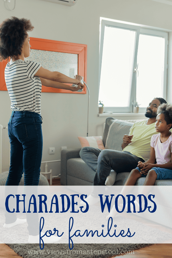 charades ideas for families