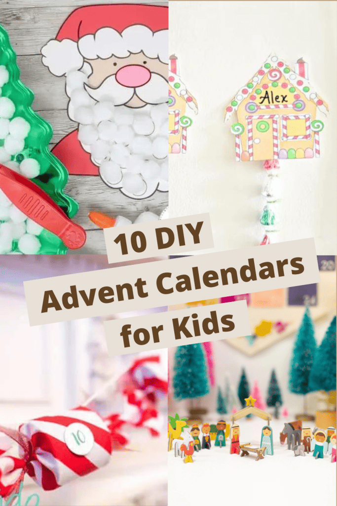 Here are 10 fun DIY advent calendars to make with your kids. Choose one that your family might be interested in and get crafting. 