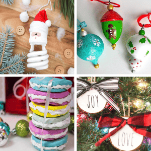 DIY Painted Christmas Ornaments - Views From a Step Stool