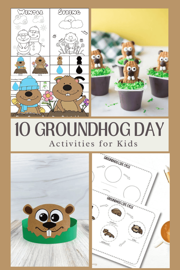 These groundhog day activities for kids include crafts, snacks, and printables that kids will love to celebrate this fun holiday. 