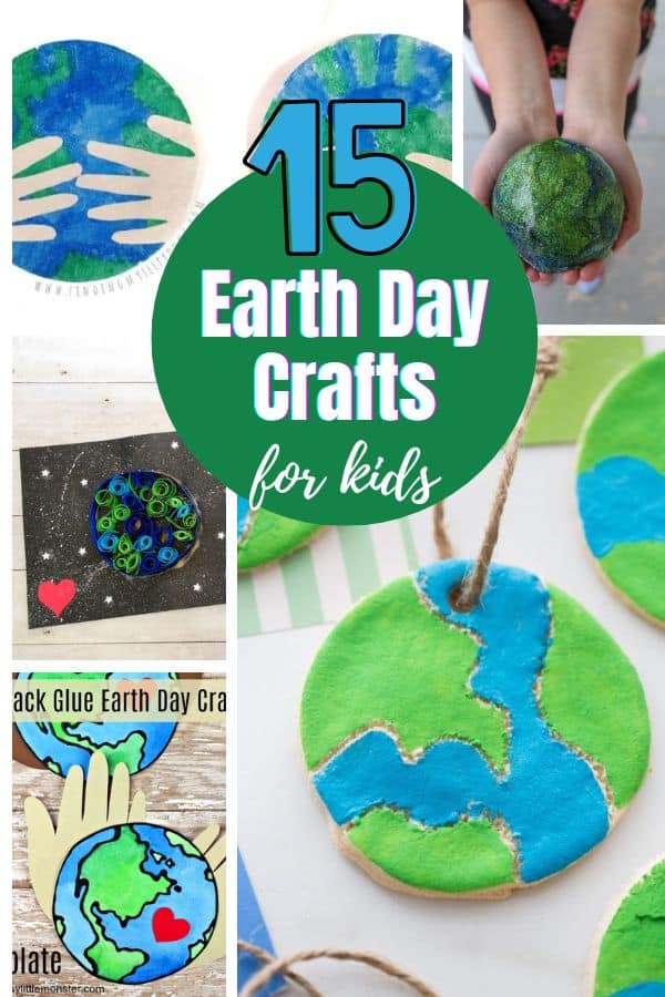 Here are over 15 Earth Day crafts to do with kids. Learn about the environment and how to protect the world around them through play.