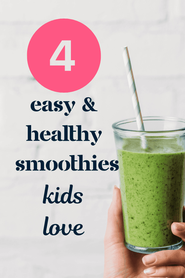 These breakfast smoothies for kids are simple and quick to make. They provide protein and vitamins making a great option in the mornings. 